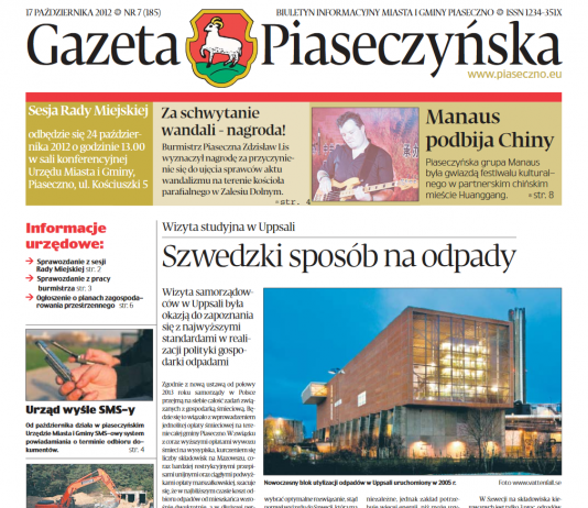 Gazeta Piaseczyńska 7/2012