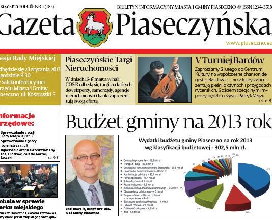 Gazeta Piaseczyńska 1/2013