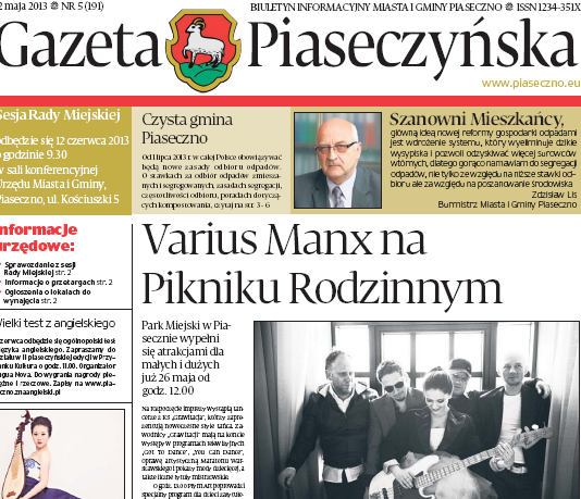 Gazeta Piaseczyńska 5/2013