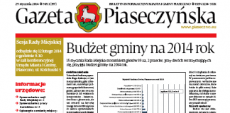 Gazeta Piaseczyńska 1/2014