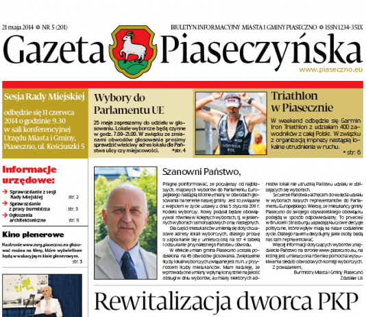Gazeta Piaseczyńska 5/2014