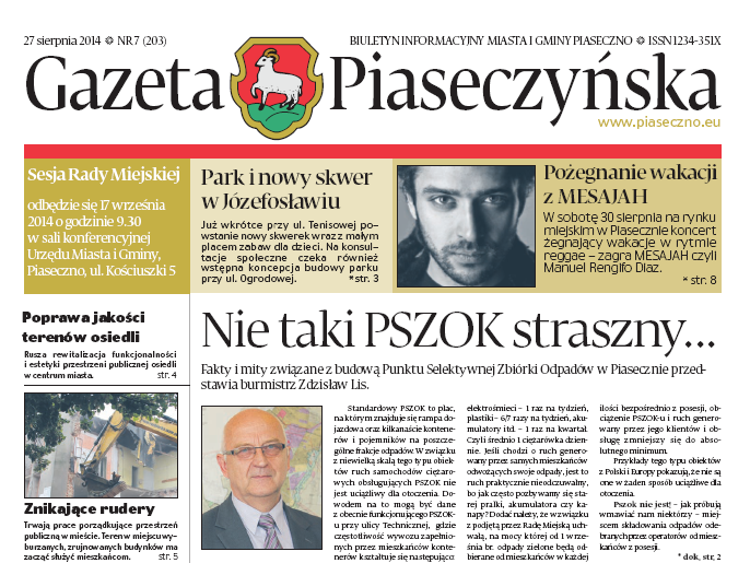Gazeta Piaseczyńska 7/2014