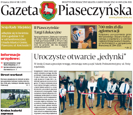 Gazeta Piaseczyńska 2/2014