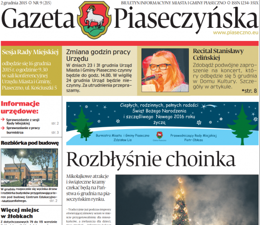 Gazeta Piaseczyńska 9/2015
