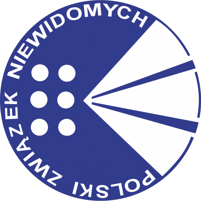 Logo Polskiego Związku Niewidomych
