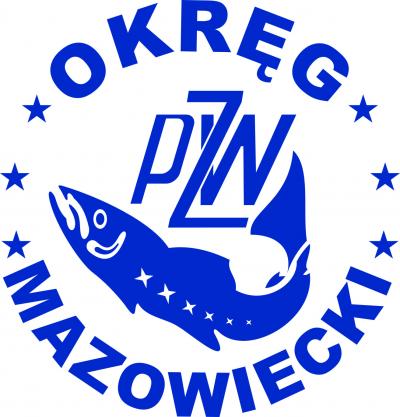 Logo Polskiego Związku Wędkarskiego Okręgu Mazowieckiego