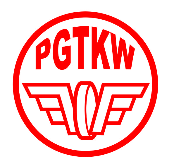 Logo Piaseczyńsko-Grójeckiego Towarzystwa Kolei Wąskotorowej