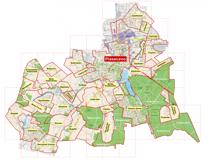 Mapa sołectw