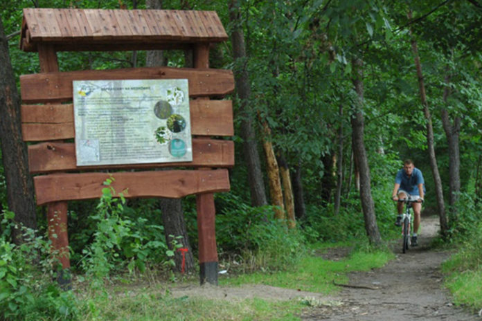 Ścieżkę edukacyjną w Zalesiu Dolnym utworzono w 2007 r.