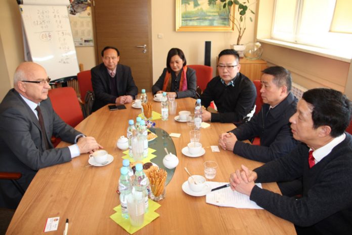 Delegacja z Huanggang w Piasecznie w 2015 r.