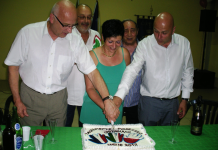 Od lewej: Burmistrz Piaseczna Zdzisław Lis, Wiceburmistrz La Calmette Colette Cazalet-Vandange, Burmistrz Chitignano Marcello Biagini. Foto: Łukasz Wyleziński.