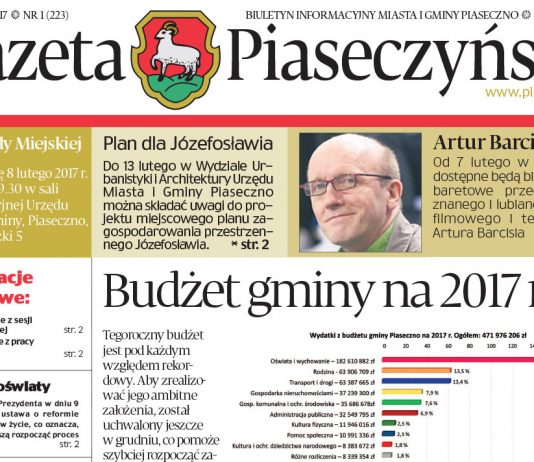 Gazeta Piaseczyńska nr 1/2017