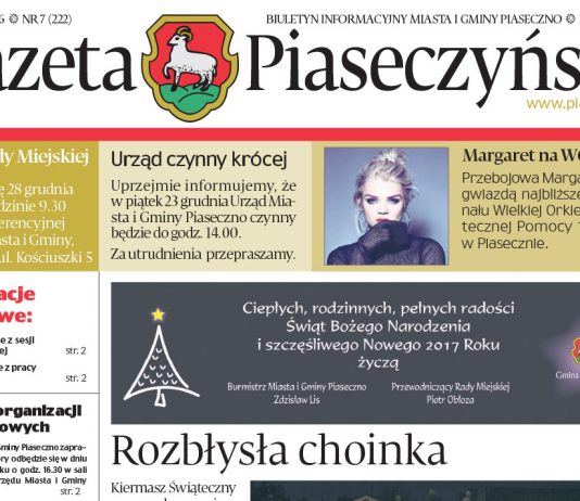 Gazeta Piaseczyńska 7/2016