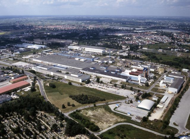 Industry area in Piaseczno