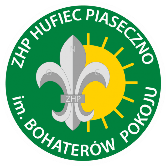 plakietka Hufca ZHP Piaseczno