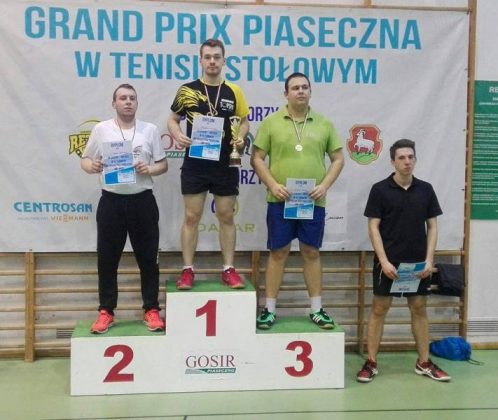 Grand Prix Piaseczna w tenisie stołowym - turniej w marcu