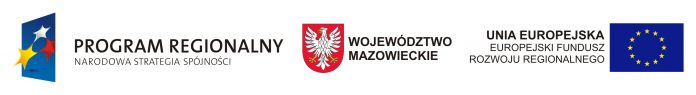 Przebudowa ulicy Leśnych Boginek w Zalesiu Górnym pasek logotypu