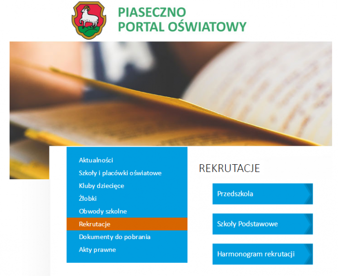 Rekrutacja do publicznych przedszkoli i I klas szkół podstawowych portal oświatowy