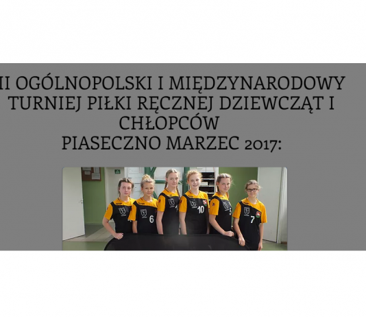 turniej piłki ręcznej