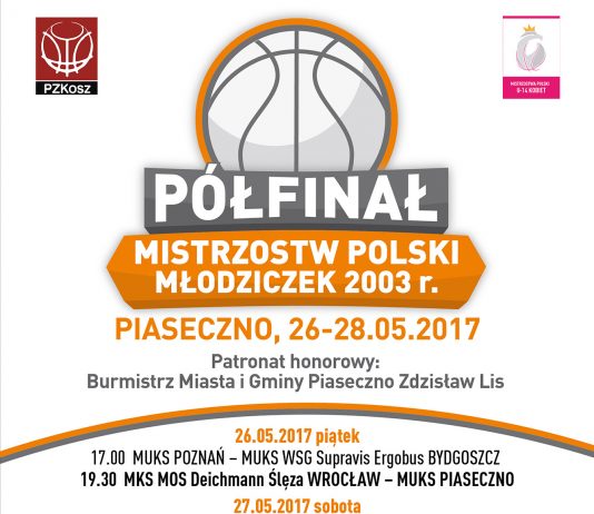 Półfinał Mistrzostw Polski Młodziczek U-14 K w koszykówce