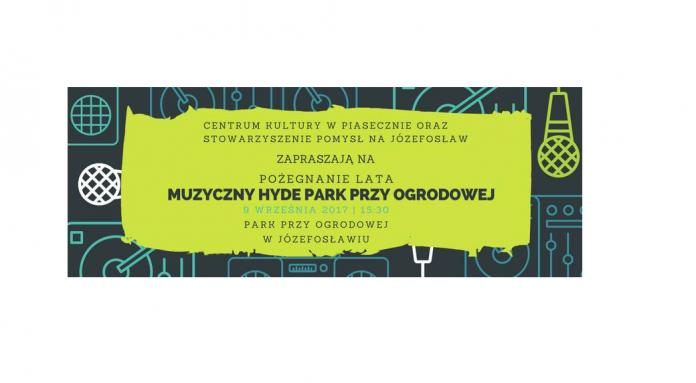 Muzyczny Hyde Park – Centrum Kultury czeka na zgłoszenia! hyde park plakat