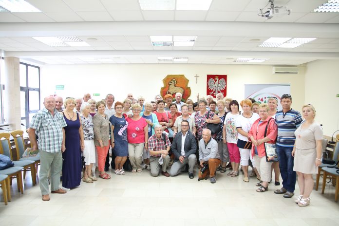 Seniorzy z powiatu żyrardowskiego w Piasecznie
