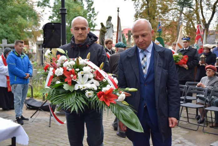 uroczystości na Cmentarzu Parafialnym
