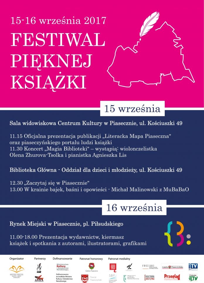 Festiwal Pięknej Książki plakat