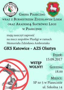 plakat Ambroziak w Piasecznie