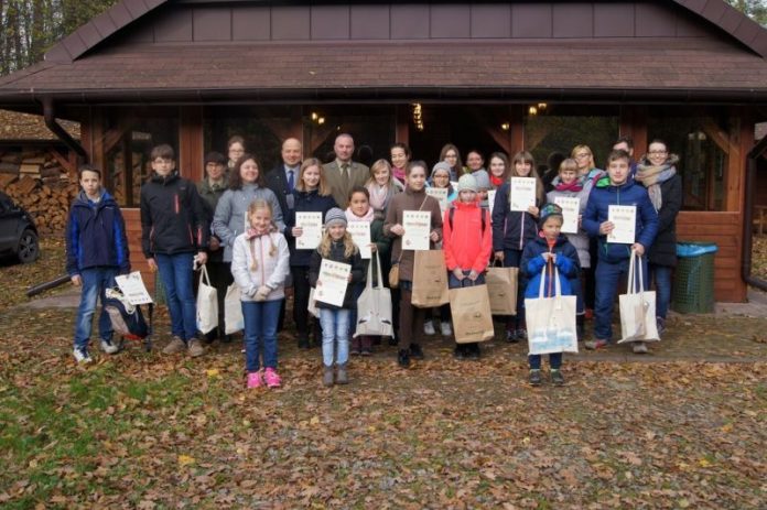 Młodzi Strażnicy Przyrody laureaci konkursu