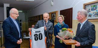 80. urodziny i 55. rocznica pracy trenerskiej Andrzeja Fuska - foto: Marcin Borkowski