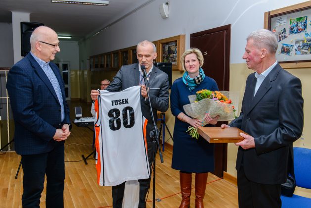 80. urodziny i 55. rocznica pracy trenerskiej Andrzeja Fuska - foto: Marcin Borkowski