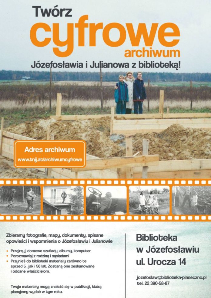 cyfrowe archiwum - plakat