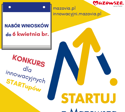 startuj z mazowsza - plakat