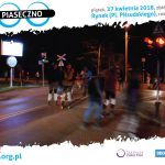Nightskating - pierwszy przejazd 27 kwietnia