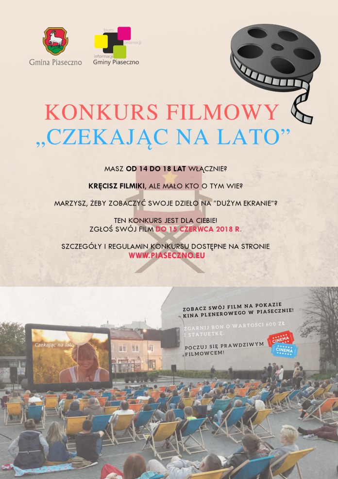 Konkurs filmowy „Czekając na lato” plakat