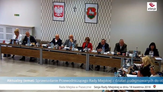 XLVI sesja Rady Miejskiej w Piasecznie