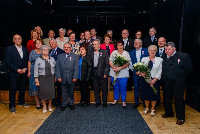 Odznaczeni jubilaci jubileusze maj