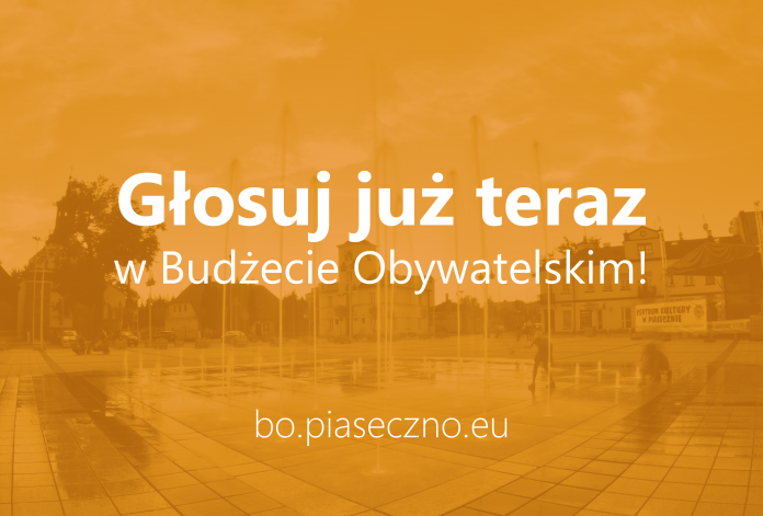 Głosuj w Budżecie Obywatelskim