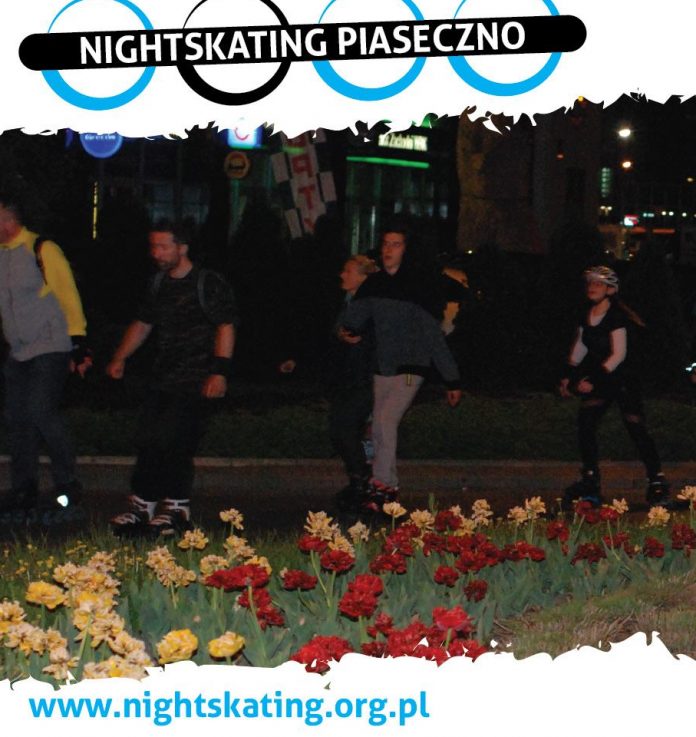 Kolejny z cyklu wieczornych przejazdów rolkarzy ulicami Piaseczna już w piątek, 31 sierpnia! Nightskating 30.06.