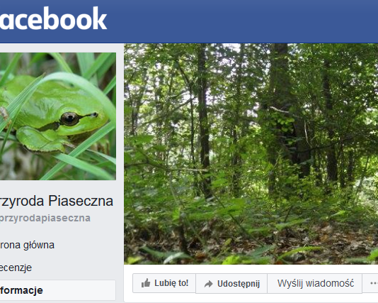Przyroda Piaseczna na FB