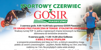 Sportowy czerwiec 2018 z GOSiR Piaseczno