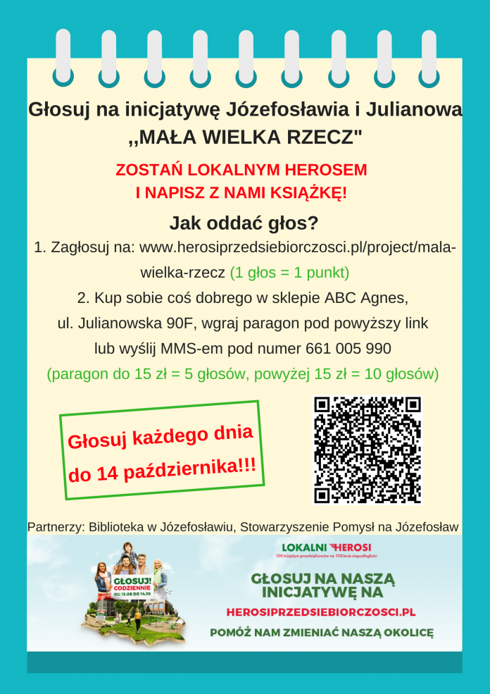 Mała Wielka Rzecz – inicjatywa Józefosławia i Julianowa