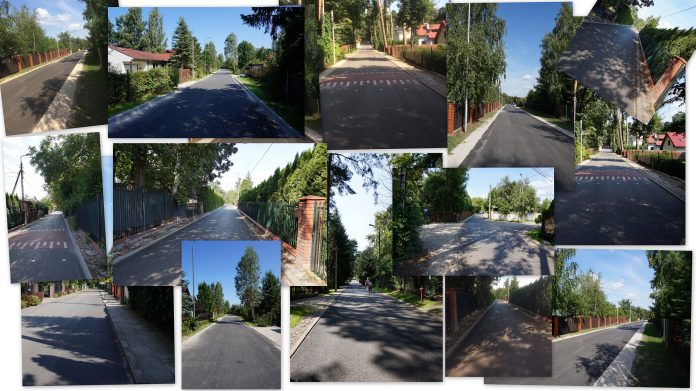 Zdjęcia ulic: Brzechwy, Budowlana, Graniczna, Widokowa