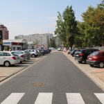 Wyremontowana ulica Szkolna wzdłuż bazarku w Piasecznie