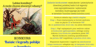 Konkurs Baśnie i legendy polskie w komiksie