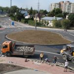 Rondo w Józefosławiu u zbiegu ulic Geodetów, Energetycznej i Wilanowskiej
