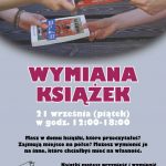 Wymiana książek w bibliotece