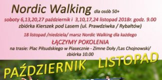 Bezpłatne zajęcia Nordic Walking 50+