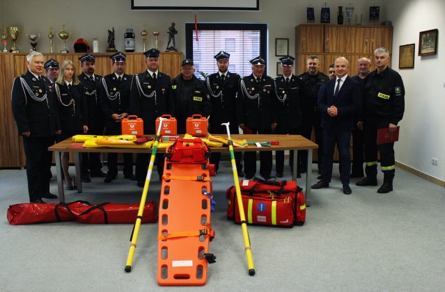 Nowy sprzęt ratowniczy dla jednostek gminnej Ochotniczej Straży Pożarnej
